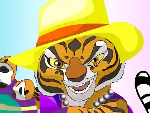 Jwèt Kung Fu Panda Master Tigress sou entènèt