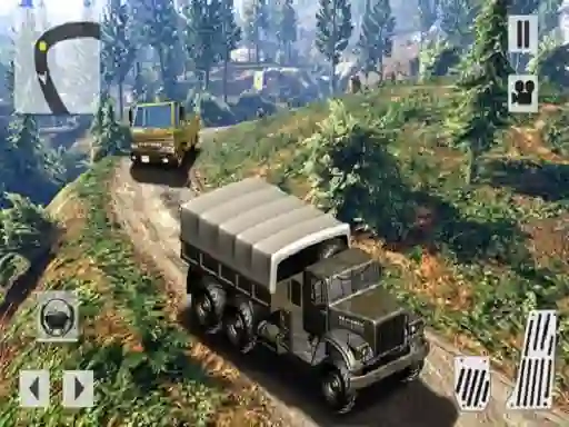 Jwèt US OffRoad Army Truck Driver sou entènèt