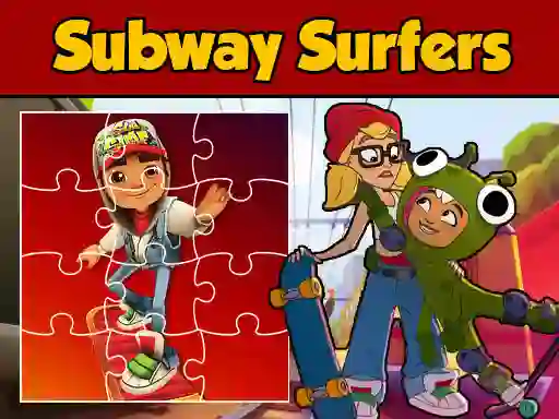 Jwèt Subway Surfers Puzzle sou entènèt