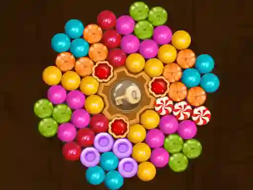 Jwèt Candy Bubble Spin sou entènèt