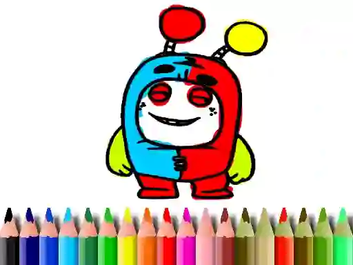 Jwèt Back to School: OddBods Coloring Book sou entènèt