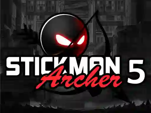 Jwèt Stickman Archer 5 sou entènèt