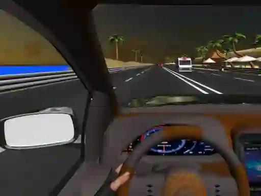 Jwèt Car Traffic Sim sou entènèt