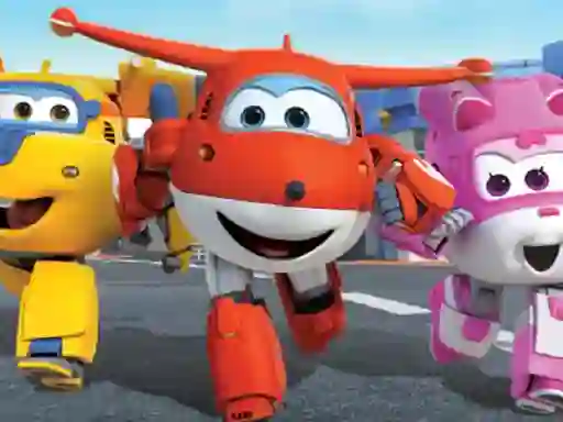 Jwèt Superwings Slide sou entènèt