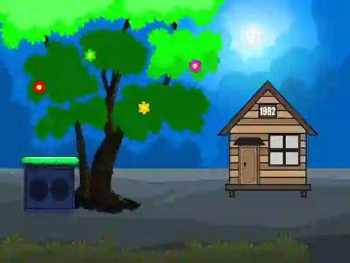 Jwèt Woody House Escape sou entènèt