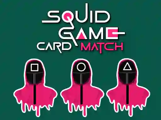 Jwèt Squid Game Memory Card Match sou entènèt