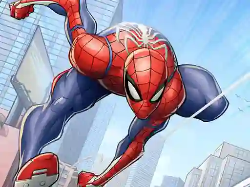 Jwèt Spiderman Slide sou entènèt