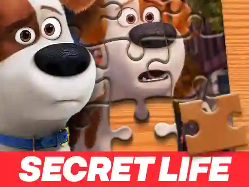 Jwèt The Secret Life of Pets Jigsaw Puzzle sou entènèt