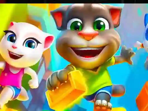 Jwèt Talking Tom Runner sou entènèt