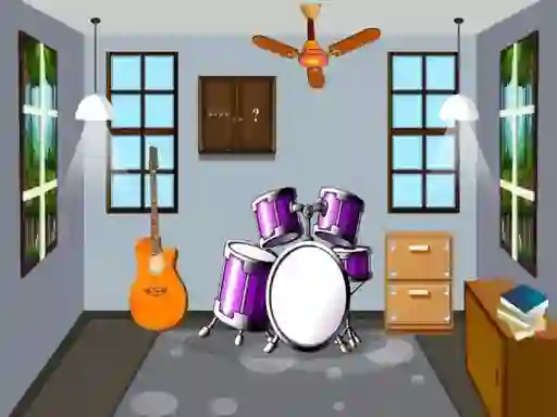 Jwèt Musician House Escape sou entènèt