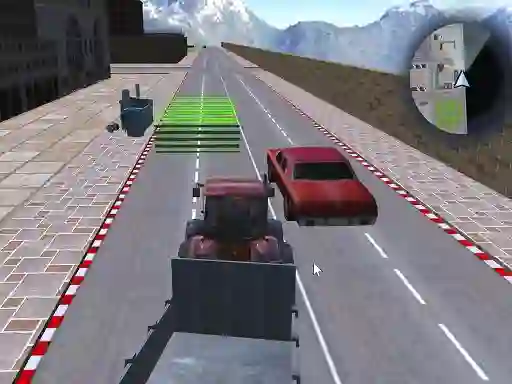 Jwèt Tractor Driving Garbage collect sou entènèt