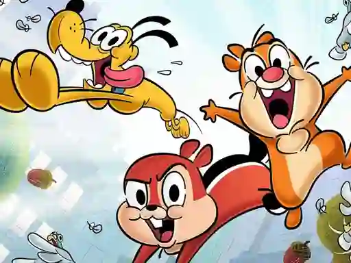 Jwèt Chip and Dale 2021 Slide sou entènèt