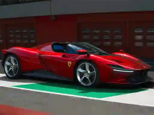 Jwèt Ferrari Daytona SP3 Slide sou entènèt
