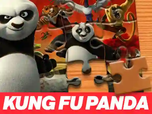 Jwèt Kung Fu Panda Jigsaw Puzzle sou entènèt