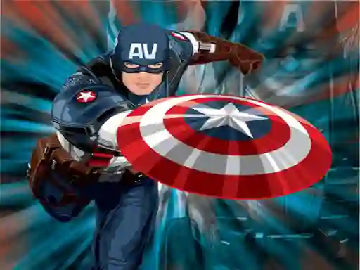 Jwèt Captain America Disc sou entènèt