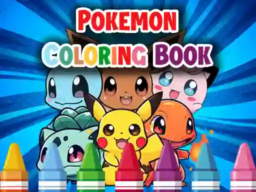 Jwèt Pokemon Coloring Book sou entènèt