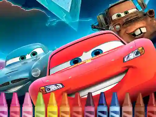 Jwèt McQueen Coloring sou entènèt