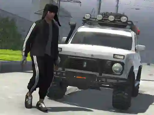 Jwèt Russian Taz Driving 3 sou entènèt