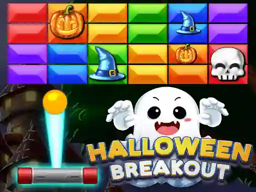 Jwèt Halloween Breakout sou entènèt
