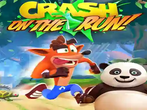 Jwèt Crash On the Run! sou entènèt