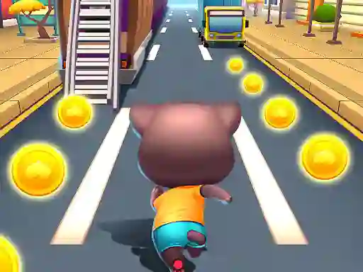 Jwèt Paw Puppy Kid Subway Surfers Runner sou entènèt