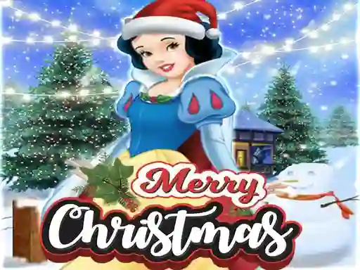 Jwèt Snow White Xmas DressUp sou entènèt