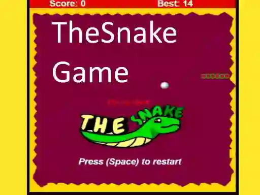 Jwèt The Snake sou entènèt