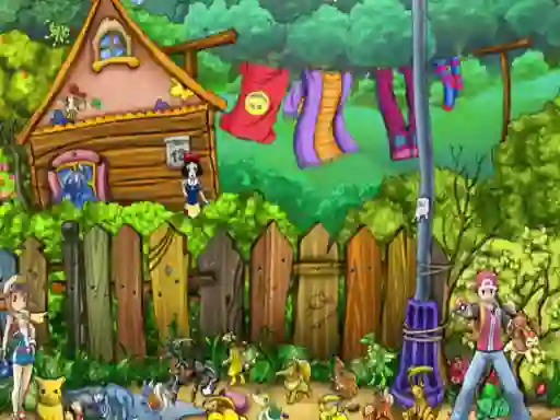 Jwèt Hidden pokemon sou entènèt
