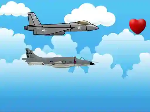 Jwèt Jet Plane Race sou entènèt