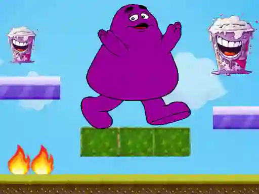 Jwèt Grimace World sou entènèt