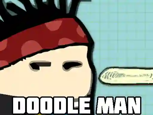 Jwèt Doodle Man sou entènèt