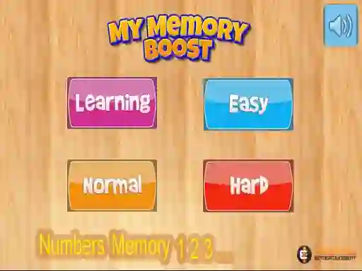 Jwèt My Memory Boost sou entènèt