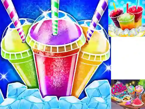 Jwèt Icy Slushy Maker sou entènèt