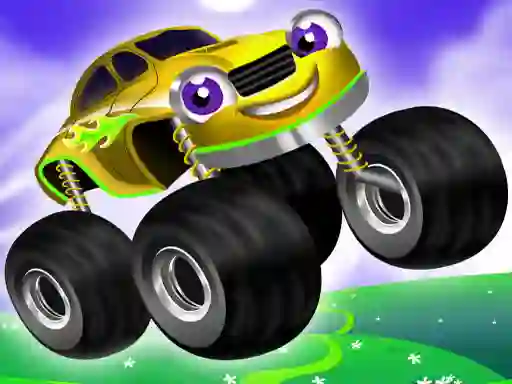 Jwèt Monster Trucks Game for Kids sou entènèt