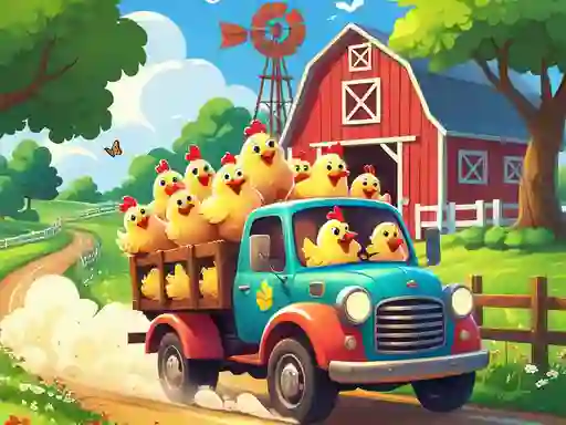 Jwèt CluckNRun sou entènèt