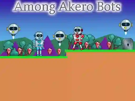 Jwèt Among Akero Bots sou entènèt