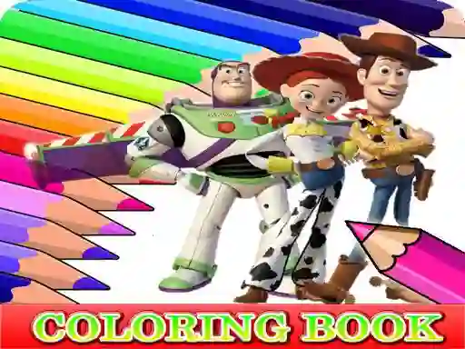 Jwèt Coloring Book for Toy Story sou entènèt