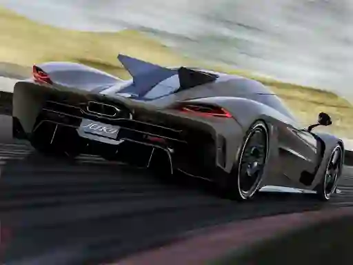 Jwèt Koenigsegg Jesko Absolut Slide sou entènèt