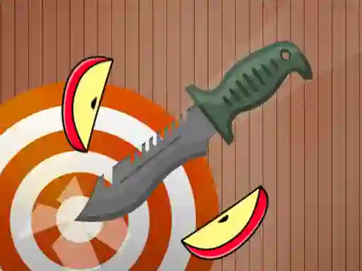 Jwèt Knife Throw sou entènèt