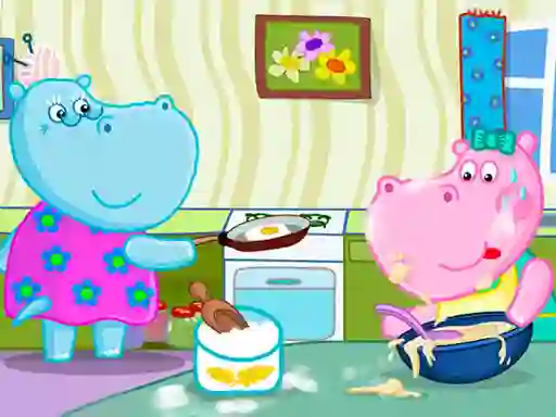 Jwèt Hippo Cooking School sou entènèt