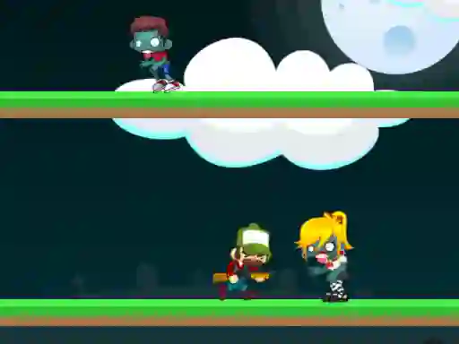 Jwèt Zombies Jump sou entènèt