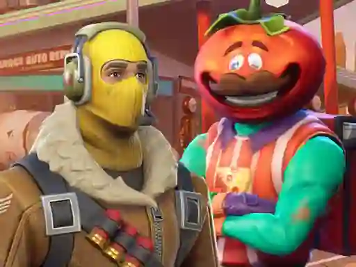 Jwèt Fortnite Hidden Items sou entènèt