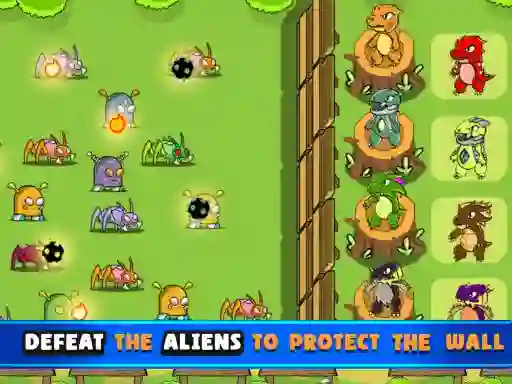 Jwèt Tower Defense Dragon Merge sou entènèt