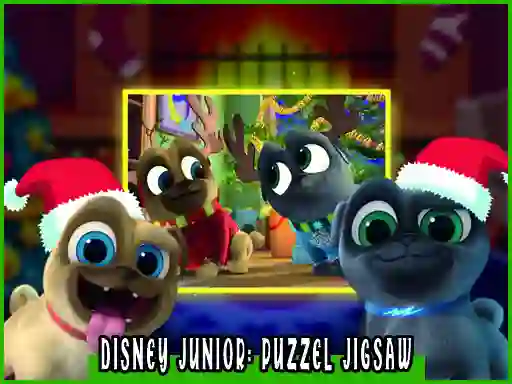 Jwèt Disney Junior: Jigsaw Puzzel sou entènèt