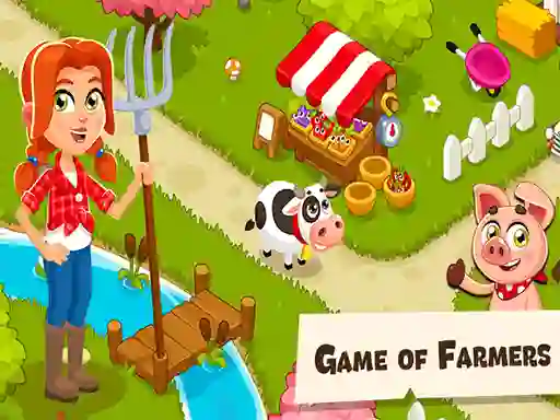 Jwèt Game Of Farm sou entènèt