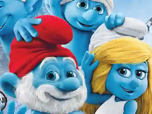 Jwèt Smurf Jigsaw Puzzle Collection sou entènèt