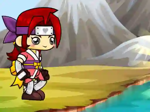 Jwèt Samurai run sou entènèt