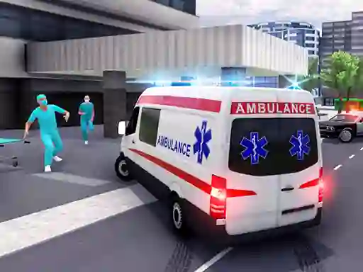 Jwèt Ambulance Simulator 3D sou entènèt