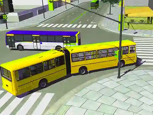Jwèt Bus crazy driver sou entènèt