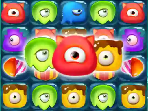 Jwèt Monster Candy Crush sou entènèt